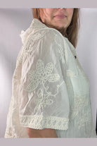 Wildflower Hooded Top in Natural - Desert Sunday