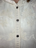 Wildflower Hooded Top in Natural - Desert Sunday