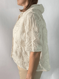 Wildflower Hooded Top in Natural - Desert Sunday