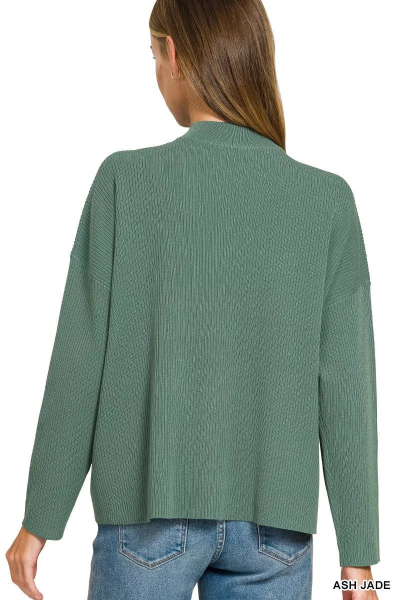 Zenana Viscose Sweater Top & Pants Set - Desert Sunday