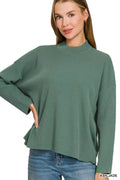Zenana Viscose Sweater Top & Pants Set - Desert Sunday