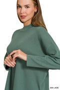 Zenana Viscose Sweater Top & Pants Set - Desert Sunday