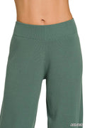 Zenana Viscose Sweater Top & Pants Set - Desert Sunday