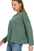 Zenana Viscose Sweater Top & Pants Set - Desert Sunday