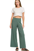 Zenana Viscose Sweater Top & Pants Set - Desert Sunday